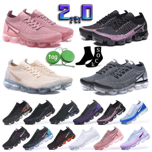 

running 2023 shoes vapores fly 2.0 knit 3.0 casual triple black designer men women sneakers white sail oreo cushion sport trainers zapatos