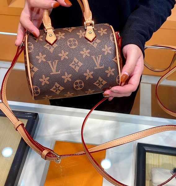 

luxury tote bag new fashion totes designer brand leather boston bag old flower pillow bags webbing handbag travelling pack cross-body handba