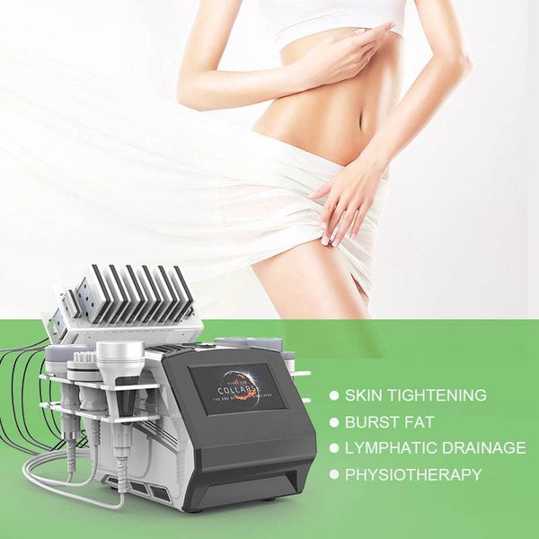 

portable rf slimming machine 80k ultrasonic cavitation vaccum lipo laser cellulite removal equipment fat burning body sculpting skin tighten