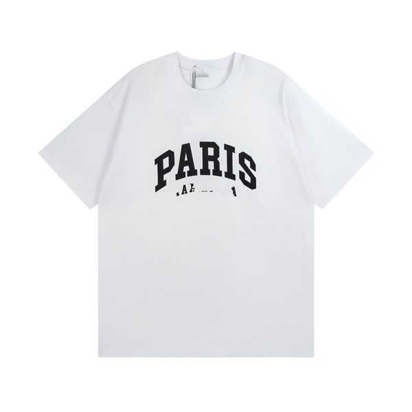 

men's t-shirts fashion men's t-shirt balencaigaity 2023 new cotton soft anti-wrinkle retro decorative printing letters casual stud, White;black