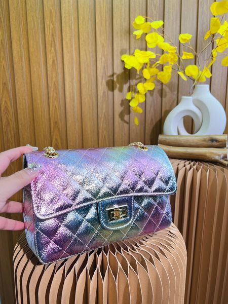 

new style of calf leather sealed folding bag