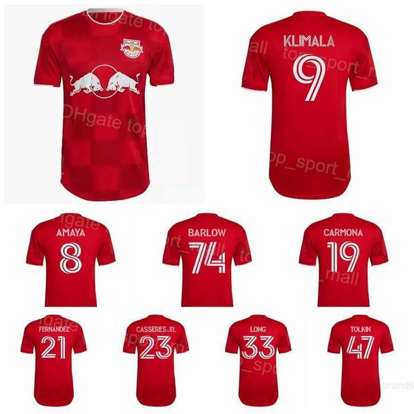 

mls new york red 10 morgan soccer jersey 9 klimala 33 long 21 fernandez 74 barlow 23 casseres jr 82 luquinhas tolkin nealis coronel yearwood, Black;yellow