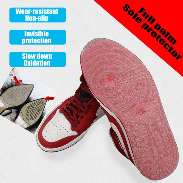

shoe parts accessories s sole protector sticker for high heels selfadhesive ground grip antislip protective bottoms outsole insoles 230213, White;pink
