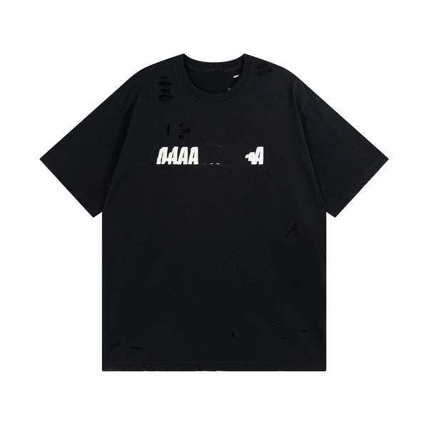 

men's t-shirts fashion men's t-shirt balencaigaity 2023 new cotton soft anti-wrinkle retro decorative printing letters casual stud, White;black
