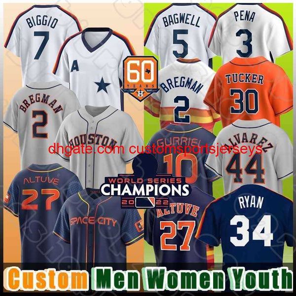 

stitch yordan alvarez baseball jose altuve 2 alex bregman 2022 world series jerseys jeff bagwell jeremy pena yuli gurriel kyle tucker craig, Black