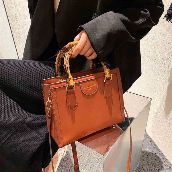 

clearance outlets online handbag bamboo autumn and winter tote single diagonal cross hand trend sales