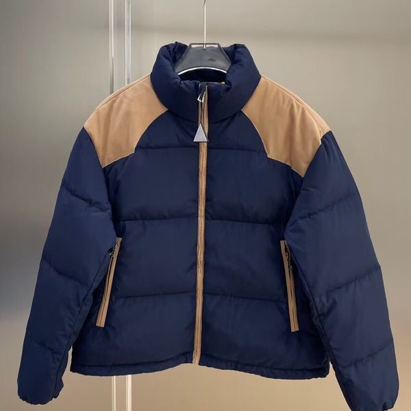 

2023 winter down jacket men fashion hooded thick warm motorcycle outdoor casual puffer jackets men's coats, Black;brown