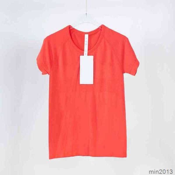 

swiftly tech yoga women wear ladies sports t shirts short-sleeved t-shirts moisture wicking knit high elastic fitness sports lulus tees20235, White