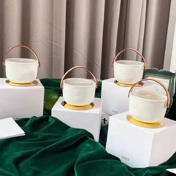 

solid perfume perfumed candle 220g france scented bougie parfum candle long smell fragrance deodorant incense sealed gift box fast ship