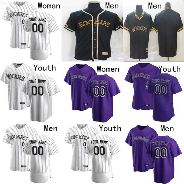 

men women youth colorado 11 jose iglesias 35 elias diaz 2 yonathan daza 22 sam hilliard 23 kris bryant 27 trevor story baseball jersey rocki, Blue;black