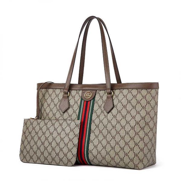 

designer handbag store 70% off large capacity commuting tote light luxury hand fashion flower shoulder women's bag 2205-1
