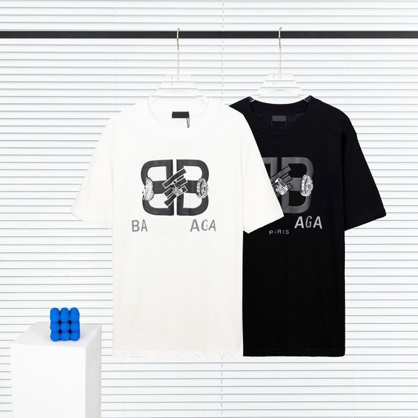 

men's plus tees & polos round neck embroidered and printed polar style summer wear with street pure cotton qmi0, Black;brown