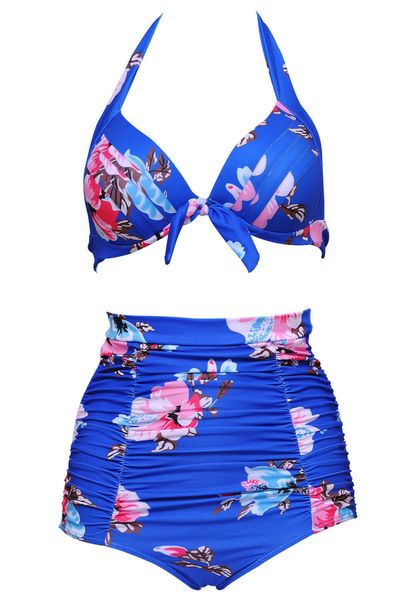 

women's swimwear bandea retro vintage bikini set plus size swimwear push up bathing suit high waisted swimsuit for women beach wear l23, White;black