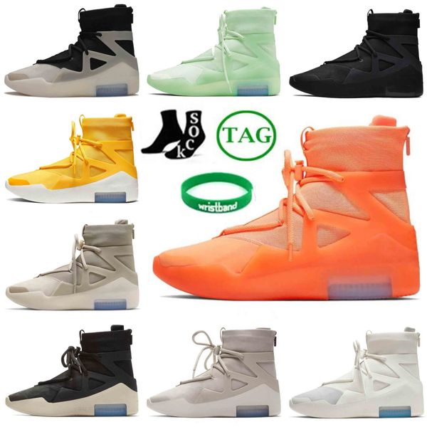 

men casual shoes fashion designer sneakers high sneaker high-street mens shoe patchwork leather trainers og trainer sports running buckle hi, Black