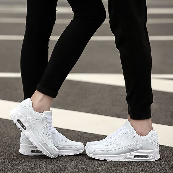 

dress shoes trend of the student sports shoes female han edition thick white shoe bottom running summer leisure sneakers 230213, Black