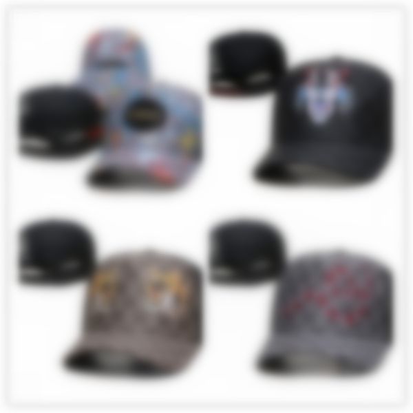 

2023 classic peaked caps snake tiger bee luxurys mens womens designers cat canvas men baseball fashion women sun hat hats barrel cap h2, Blue;gray