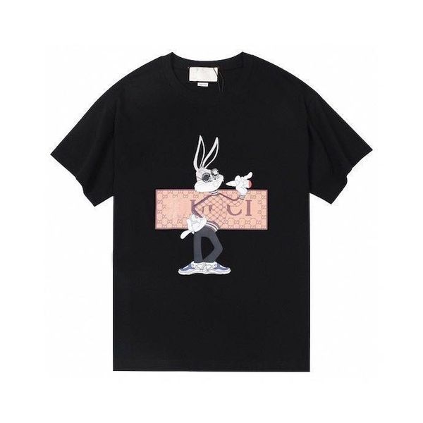 

designer t shirt luxury mens black letter shirt mens fashion printed shirts short sleeve fashion brand designer cotton t shirt woman z9f7, White;black