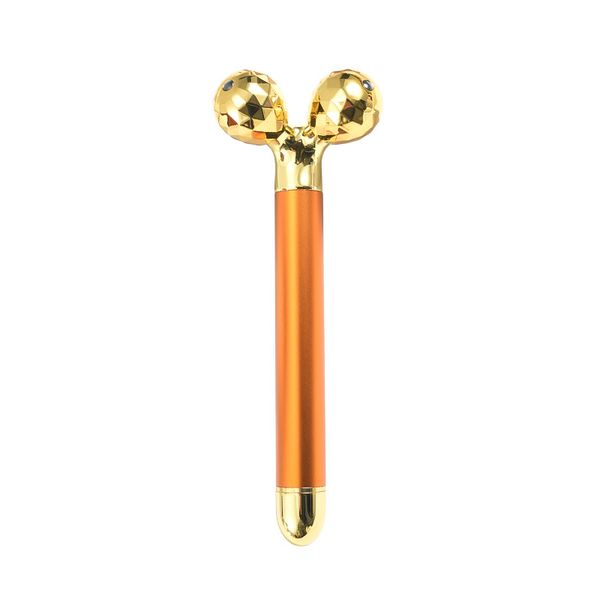

health & beauty electric face massage roller golden 3d roller electric facial roller anti-aging skin tightening relaxation tool skin care