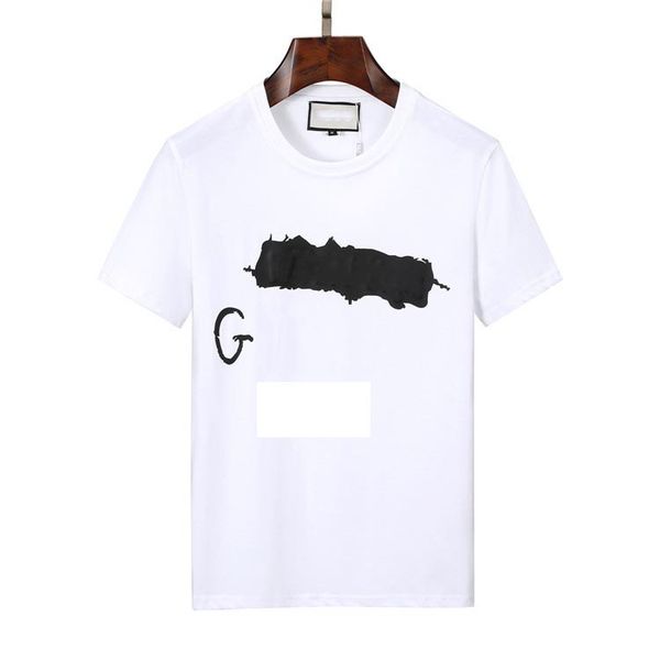 

high-end fashion printed t shirt designer casual summer breathable clothing t-shirt designer men and women clothing couple t-shirt m-3xl, White;black