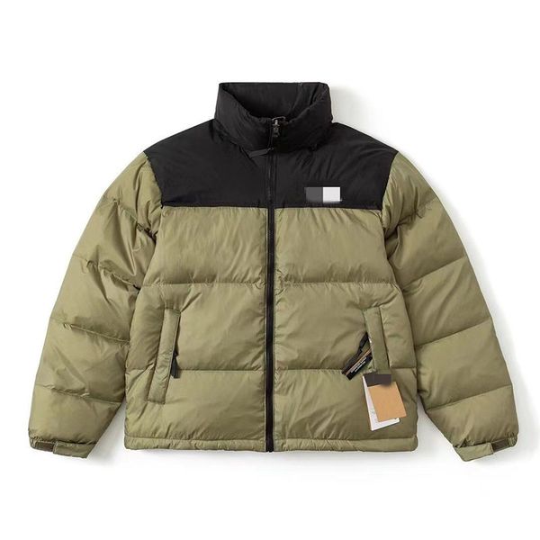 

new mens down jacket designer puffer coat warm winter classic bread clothing fashion couples clothings luxury brand women's outdoor jac, Black