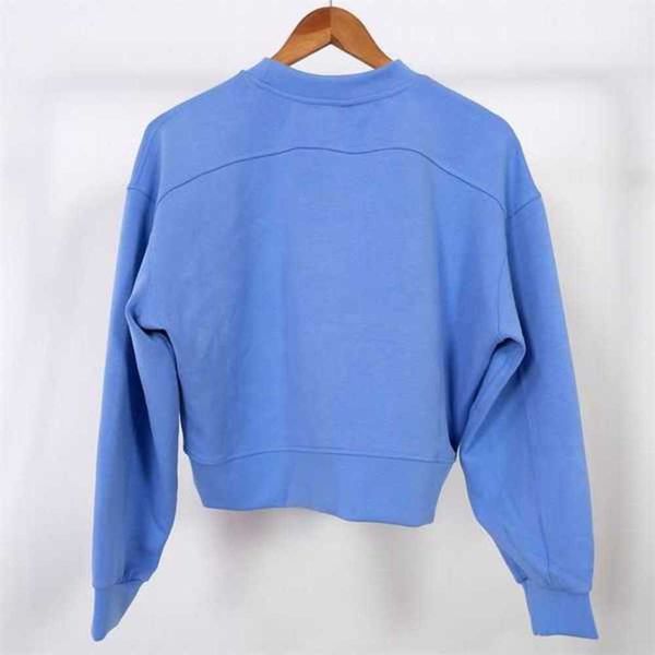 

utfit sweatshirts hoodie loose long sleeve crop fitness workout high elasticity crew neck gym running4fwb4fwb, Black