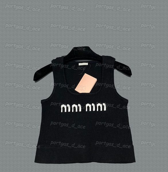 

cropped women t shirt knit sleeveless vest casual black white tanks