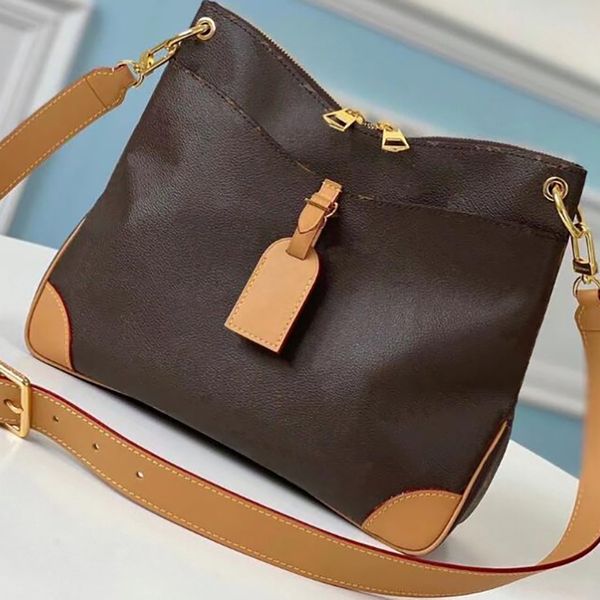 

odeon totes original women genuine leather bags shoulder boulogne handbags flower pattern ladies messenger crossbody shoulder pm mm luxurys