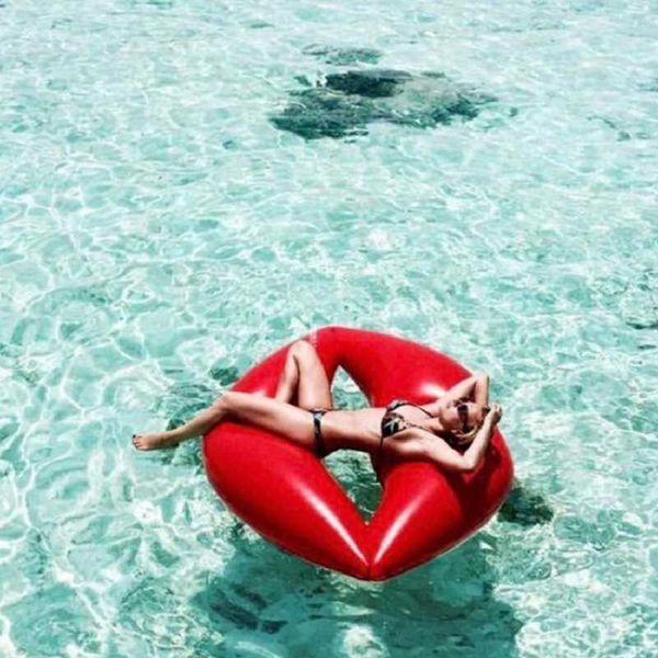 

inflatable floats tubes ins lip shape giant inflatable swimming ring pool floats tube raft swimming ring circle boia piscina adults water to