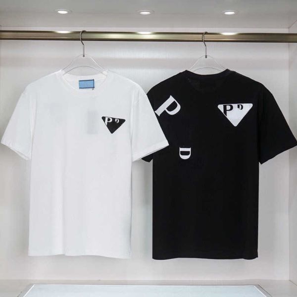 

men's plus size tees t shirt designer shirts classic letter print luxury t-shirts round neck short sleeve summer hoodie men's and, White;black