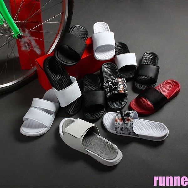 

designer foams runners slippers sandals slider women men sand bone white sandals pure resin slide outdoor slipper onyx foam runner rurnnrs t, Black
