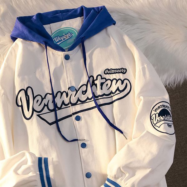 

women's jackets embroidery harajuku patch plus size coat winter autumn women's jackets hip hop autumn long sleeve female jacket ou, Black;brown