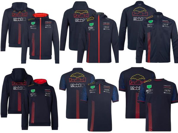 

f1 formula one racing t-shirt 2023 spring and autumn team hoodie customized