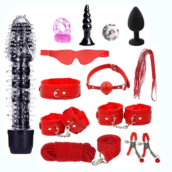 

set toys for women couples bondage gear equipment handcuffs sexules toys for adults 18 shop erotic accessories, Black;white