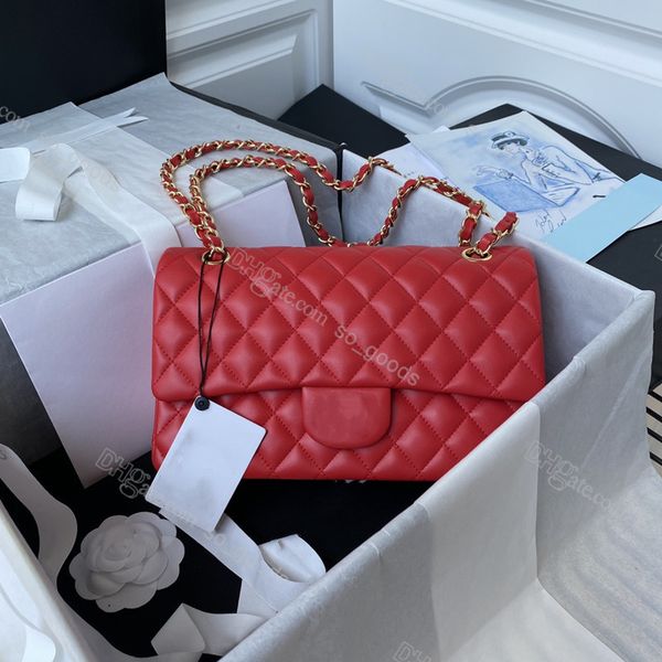 

evening bags designer 7a classic flap chains shoulder bag women crossbody luxury caviar grain sheepskin leather fashion handbag