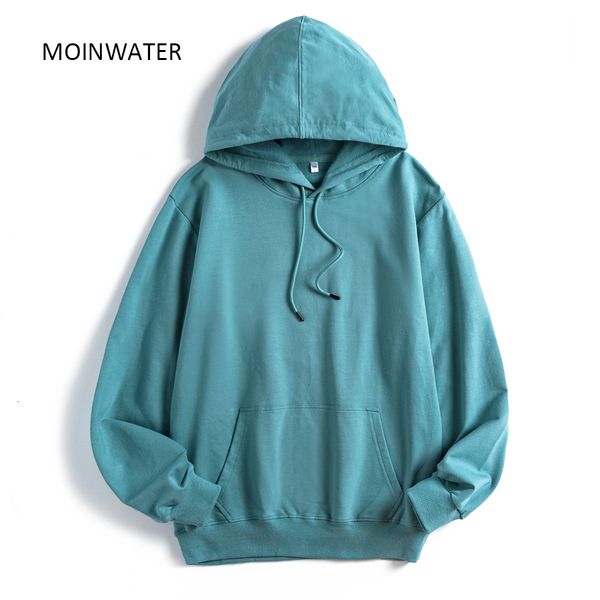 

women's hoodies sweatshirts moinwater women streetwear hoodies brand female terry hooded sweatshirts lady green blue hoody outerwear m, Black
