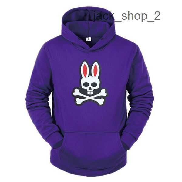 

psycho skeleton bunny letter print women hoodie fall winter streetwear men sports design sweatshirt harajuku pullover 3 pnle, Black