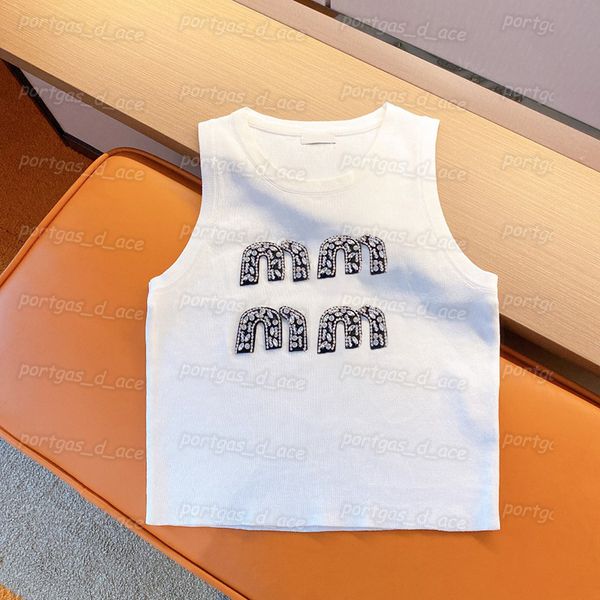 

cropped women t shirt knit sleeveless tank casual black white tanks