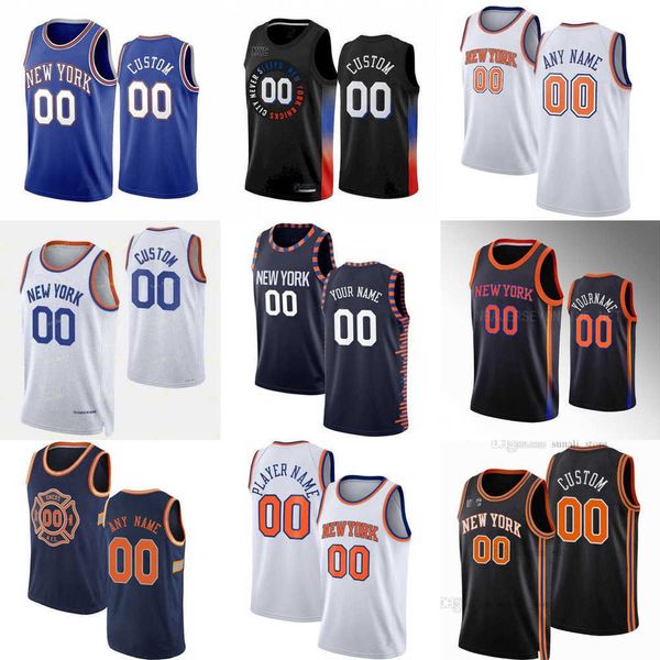 

men women youth new york''knicks''custom 2 miles mcbride 3 trevor keels 6 quentin grimes 17 svi mykhailiuk 44 feron hunt, Black;red
