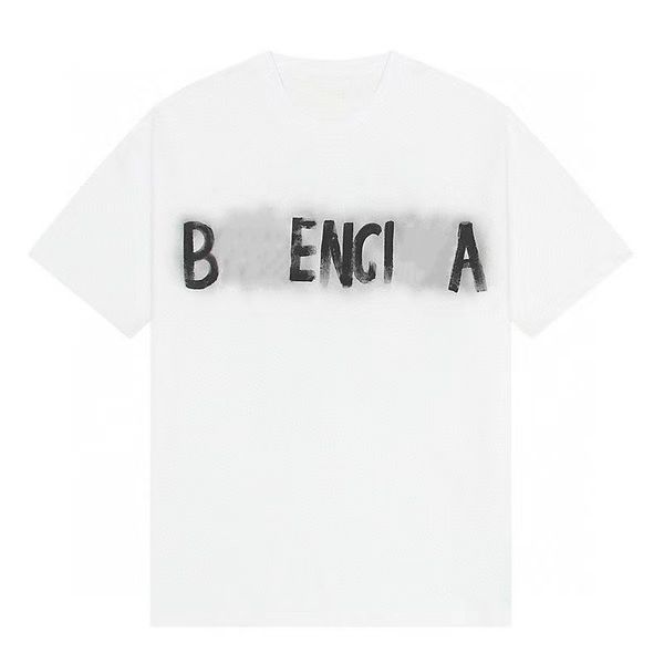 

womens t shirt designer printed sweatshirt new pure cotton breathable short sleeve 2023 fashion casual couple's same clothing, White