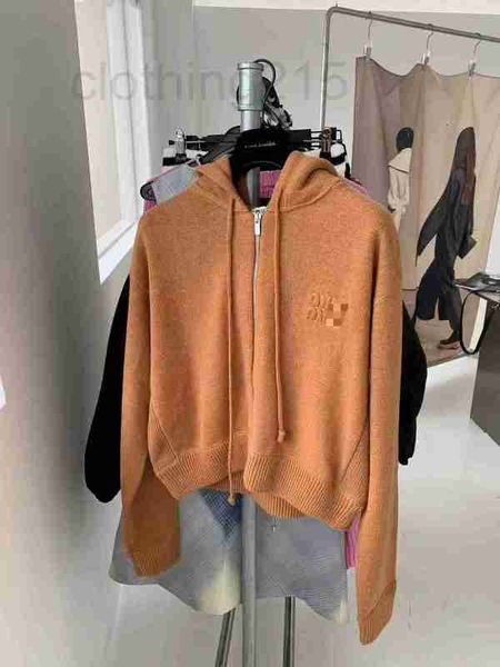 

women's knits & tees designer new style zippered hooded knitted cardigan in autumn and winter f26f, White