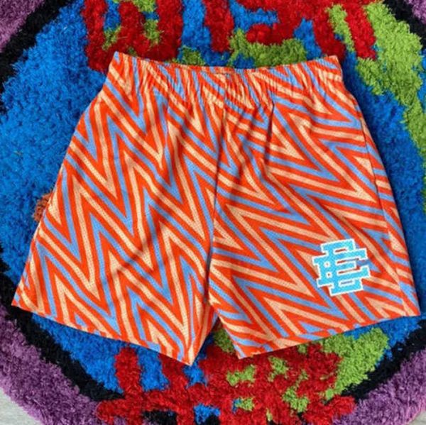 

luxury ee men's fashion shorts basic eric emanuel short new york city skyline men women jog pants sports basketball pant train run fitn, White;black