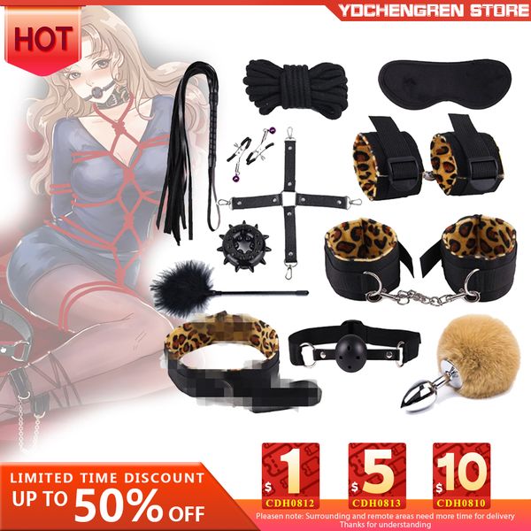 

set toys for women couples shop sexules toysbondage equipment gear exotic accessories handcuffs for session g, Black;white