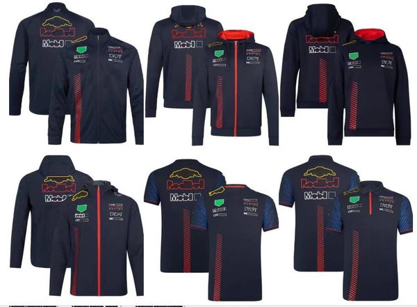 

2023 new f1 racing t-shirt spring and autumn team hoodie customized