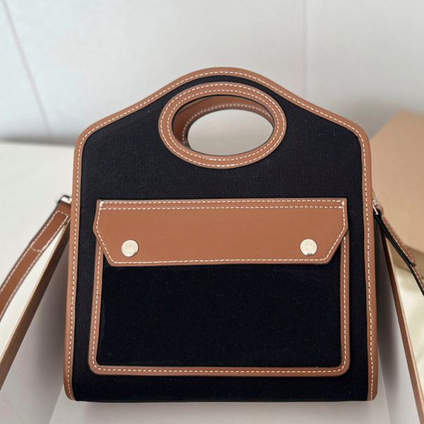 

designer large shopping bag tote handbag canvas crossbody purse fashion bags letter plaid shoulder strap leather chain diaper bag 2023