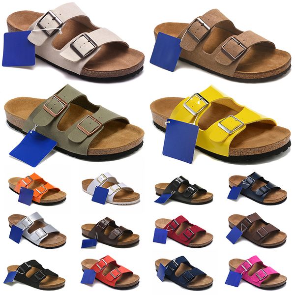

birks sandals men women arizona slippers black white red pink brown suede snake leather clogs flip flops beach outdoor shoes