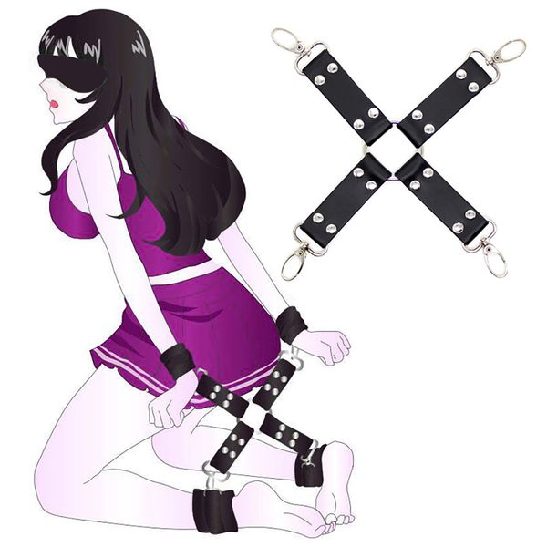 

set toys for women couples bondage tools gear sets erotic handcuffs gay kit sextoys sexulaes toys for adults 18 sexish, Black;white