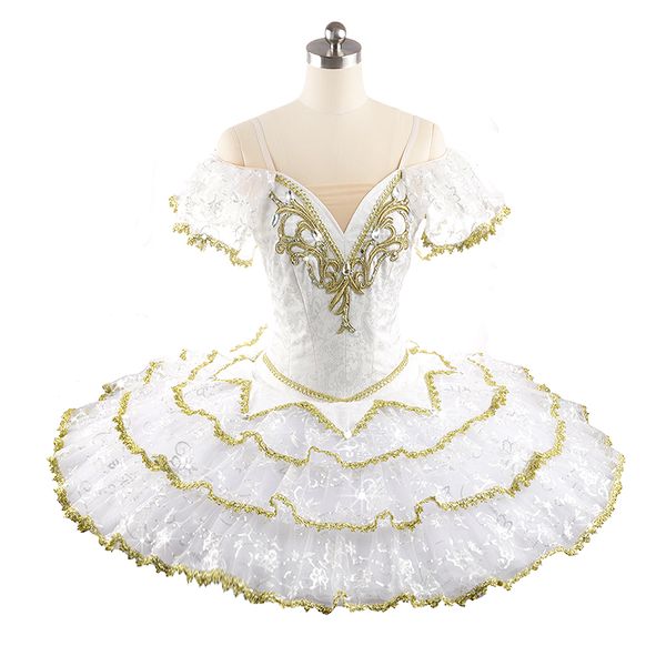 

stage wear sleeping beauty nutcracker professional tutu white yagp classical ballet costumes women pancake tutu sequin no elasticity for gir, Black;red