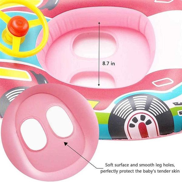 

life vest buoy inflatable swimming rings baby water play games seat float boat child swim ring accessories water fun pool toys j230424