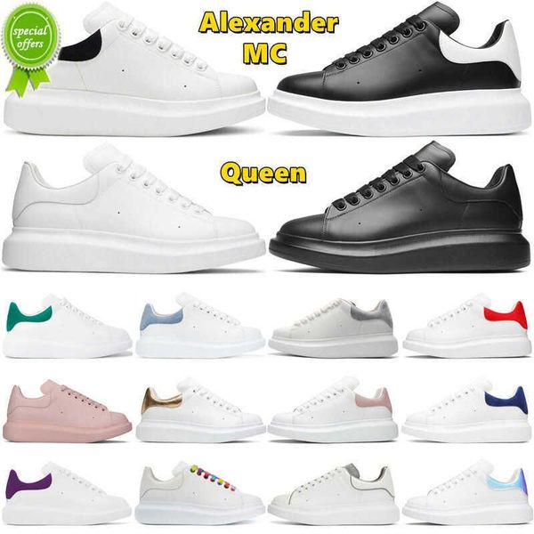 

with box mcqueens sneakers r mc queens alexander casual shoes men women platform sneakers luxury suede leather mens tainers ou vs