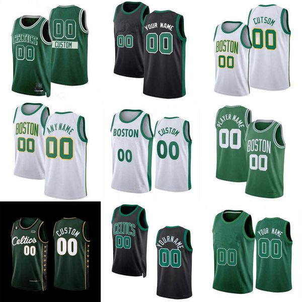 

boston''celtics''custom men women youth al 42 horford marcus 36 smart malcolm 13 brogdon jayson 0 tatum jaylen 7 brown b, Black;red